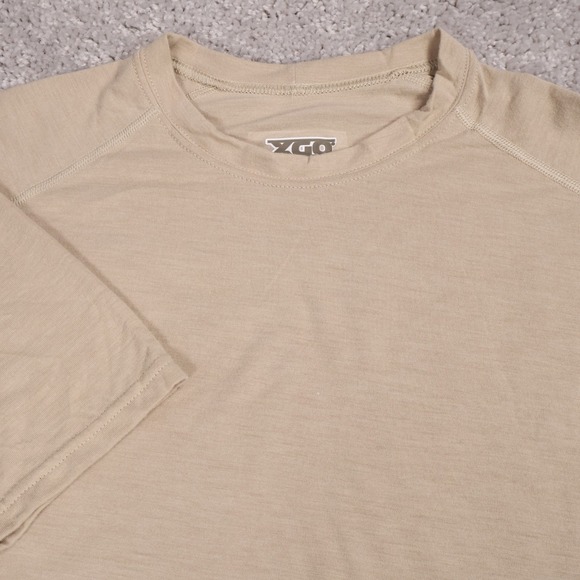 XGO Flame Retardant Shirt USA Made Workwear Short Sleeve Mens Tee XL Minor Flaw - Picture 1 of 6